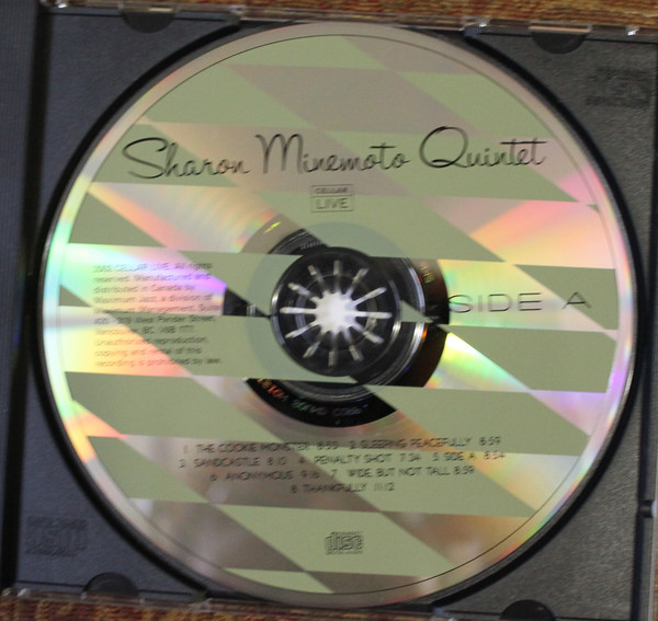The Sharon Minemoto Quintet - Side A (CD) (Mint (M)) - Image 3