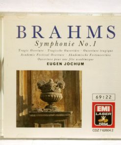 Johannes Brahms, Eugen Jochum - Symphonie No. 1 (CD, Comp, RE, RM) (Near Mint (NM or M-))