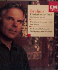 Johannes Brahms - Stephen Bishop-Kovacevich, Ann Murray, London Philharmonic Orchestra, Wolfgang Sawallisch - Klavierkonzert Nr.2 / Fünf Lieder, Op.105 (CD) (Near Mint (NM or M-))