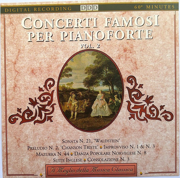 Various - Concerti Famosi Per Pianoforte Vol. 2 (CD, Comp) (Near Mint (NM or M-))
