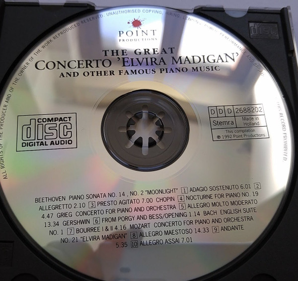 Various - Concerti Famosi Per Pianoforte Vol. 1 (CD, Comp) (Mint (M)) - Image 3