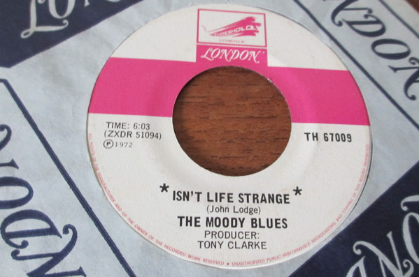 The Moody Blues - Isn't Life Strange (7") (Near Mint (NM or M-))