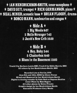 Alternative view of Ian Hendrickson-Smith - Blues In The Basement (CD, Album) (Mint (M))