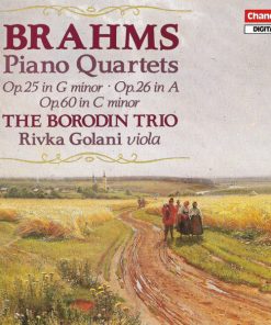Johannes Brahms, Borodin Trio, Rivka Golani - Piano Quartets Op. 25 In G Minor, Op. 26 In A, Op. 60 In C Minor (2xCD) (Near Mint (NM or M-))