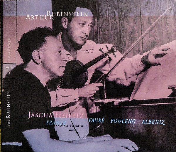 César Franck, Gabriel Fauré, Francis Poulenc, Isaac Albéniz, Arthur Rubinstein, Jascha Heifetz - Arthur Rubinstein (CD, Comp, Mono, RM, Dig) (Near Mint (NM or M-))