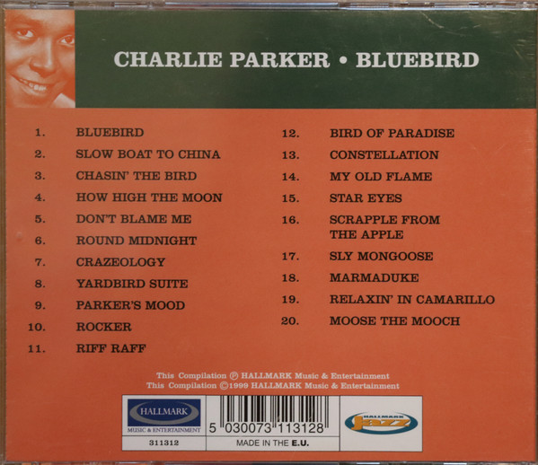 Charlie Parker - Bluebird (CD, Album, Comp) (Near Mint (NM or M-)) - Image 3