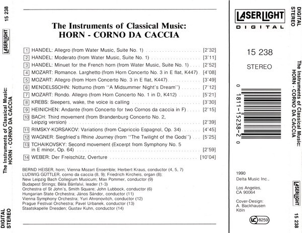 Various - The Horn - Corno Da Caccia (CD, Comp) (Near Mint (NM or M-)) - Image 5