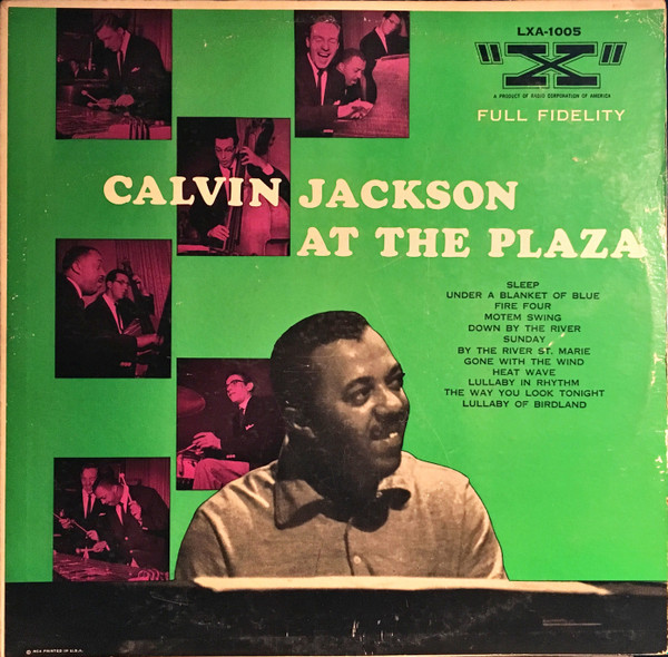 Calvin Jackson - At The Plaza (LP, Mono) (Very Good (VG))