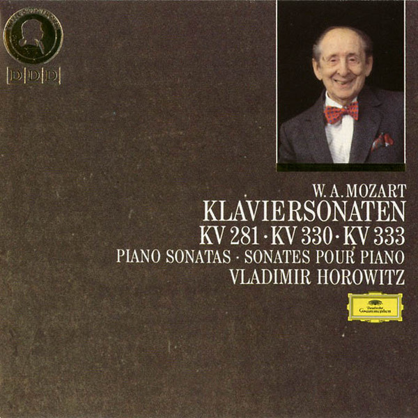 W. A. Mozart*, Vladimir Horowitz - Klaviersonaten KV 281 · KV 330 · KV 333 (Piano Sonatas · Sonates Pour Piano) (CD, Comp) (Near Mint (NM or M-))