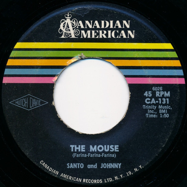 Santo And Johnny* - Birmingham (7", Single) (Near Mint (NM or M-)) - Image 2