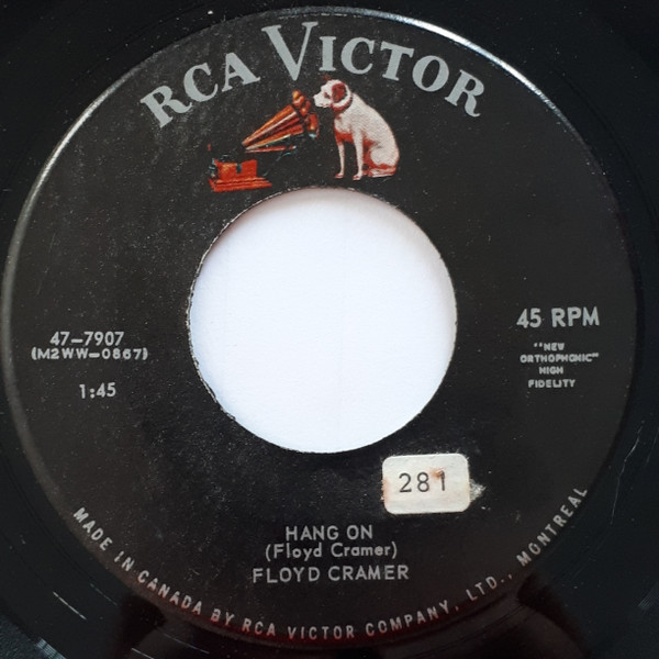 Floyd Cramer - Your Last Goodbye / Hang On (7") (Near Mint (NM or M-)) - Image 2