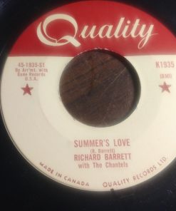 Richard Barrett (5) With The Chantels - Summer's Love / All Is Forgiven (7", Single) (Very Good Plus (VG+))