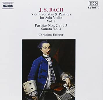 Johann Sebastian Bach, Christiane Edinger - Violin Sonatas And Partitas For Solo Violin, Vol. 2 (CD, Album) (Near Mint (NM or M-))