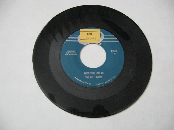 The Bell Notes - Shortnin' Bread (7", Single) (Very Good Plus (VG+))