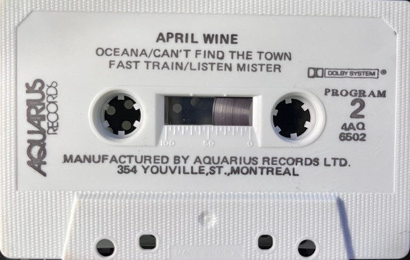 April Wine - April Wine (Cass, Album, RE) (Near Mint (NM or M-)) - Image 4