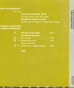 Alternative view of Rachmaninov* - Concertgebouw Orchestra*, Vladimir Ashkenazy - Isle Of The Dead / Symphonic Dances (CD, Album, RE) (Near Mint (NM or M-))