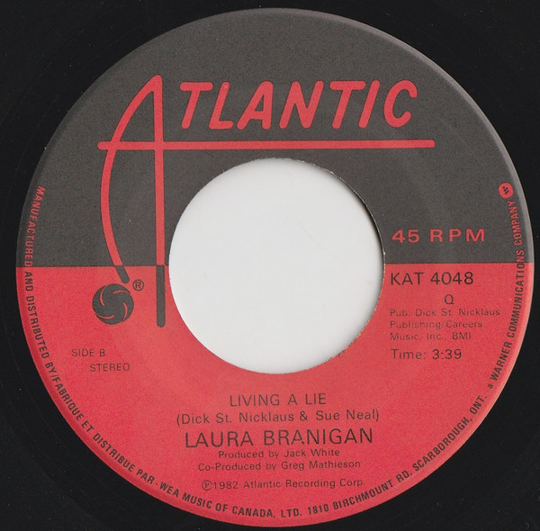 Laura Branigan - Gloria (7", Single) (Near Mint (NM or M-)) - Image 2