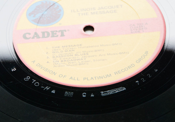Illinois Jacquet - The Message (LP, Album, RE, Kee) (Near Mint (NM or M-)) - Image 4