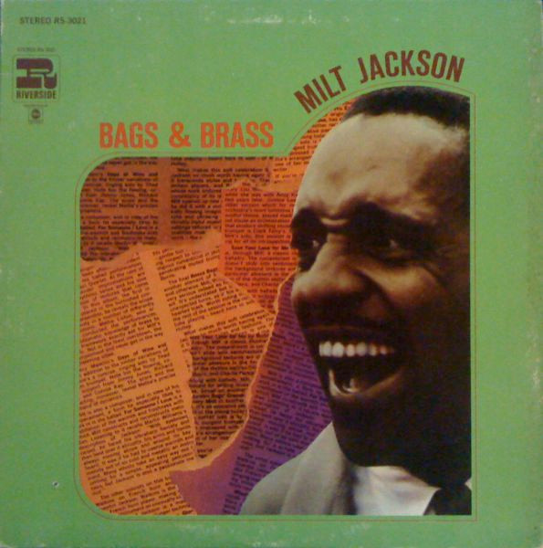 Milt Jackson - Bags & Brass (LP, Album, RE) (Near Mint (NM or M-))