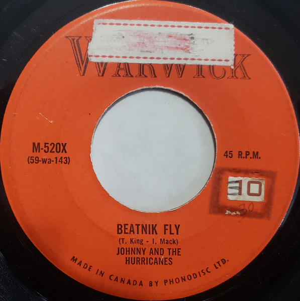 Johnny And The Hurricanes - Sand Storm / Beatnik Fly (7", Single) (Very Good Plus (VG+))