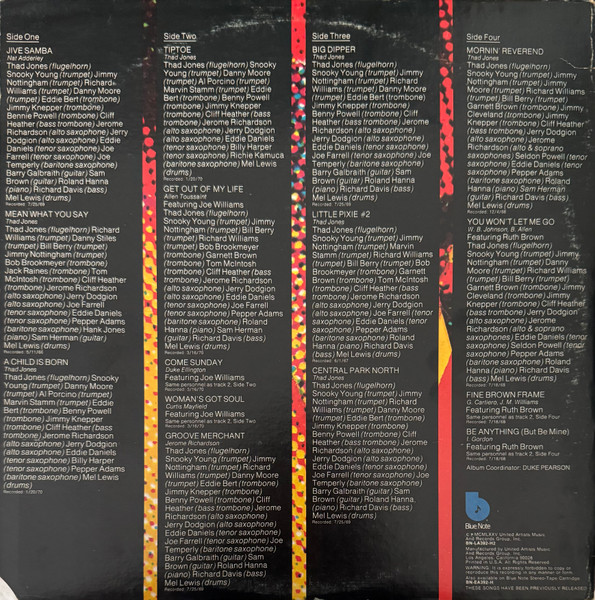 Thad Jones / Mel Lewis* - Thad Jones / Mel Lewis (2xLP, Comp, All) (Very Good (VG)) - Image 4