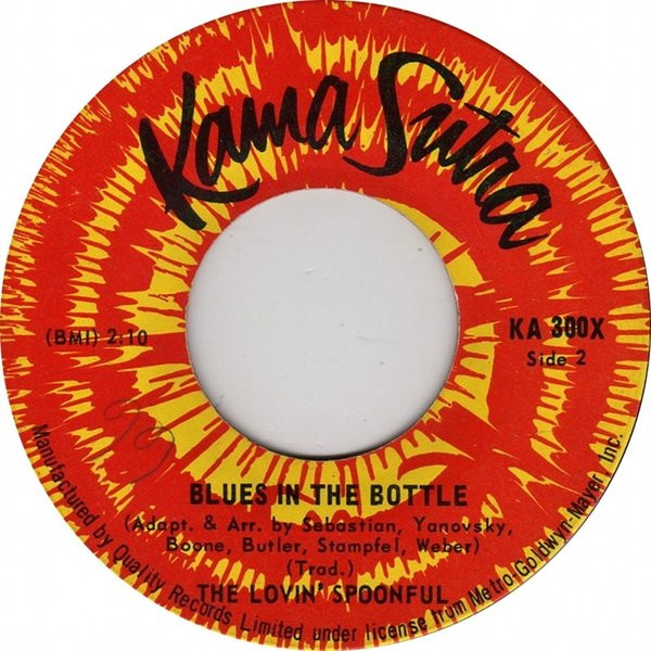 The Lovin' Spoonful - Did You Ever Have To Make Up Your Mind? / Blues In A Bottle (7", Single) (Very Good Plus (VG+)) - Image 2