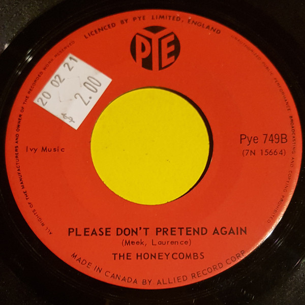 The Honeycombs - Have I The Right? (7", Single) (Very Good Plus (VG+)) - Image 2