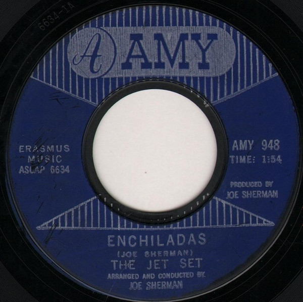 The Jet Set (10) - The Shadow Of Your Smile / Enchiladas (7", Single, Styrene) (Very Good Plus (VG+)) - Image 2