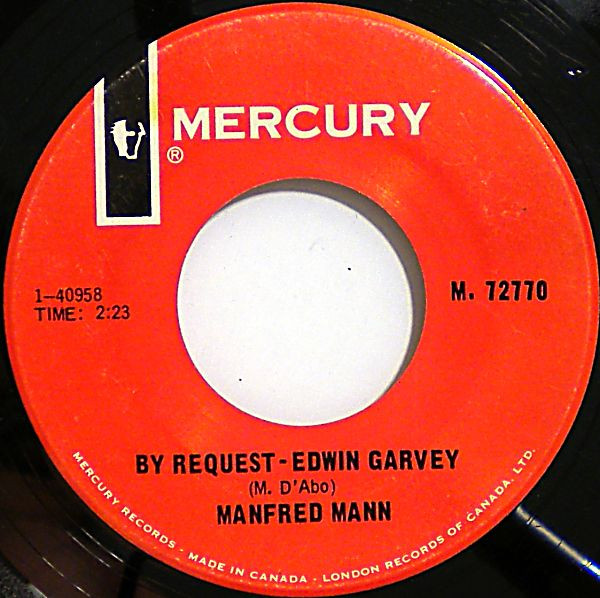 Manfred Mann - The Mighty Quinn (Quinn The Eskimo) (7", Single) (Very Good Plus (VG+)) - Image 2