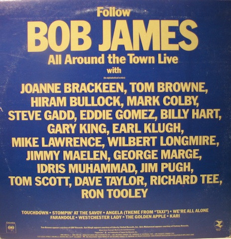 Bob James - All Around The Town (2xLP, Album, Gat) (Near Mint (NM or M-)) - Image 2