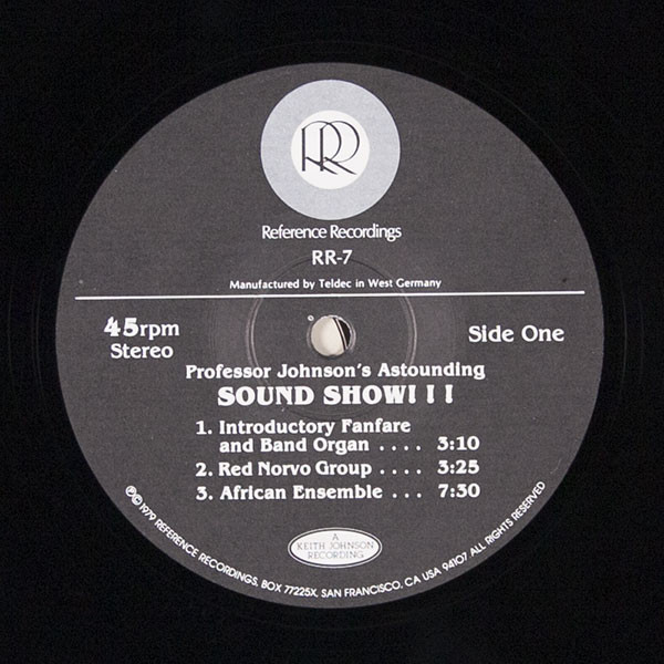 Various - Professor Johnson's Astounding Sound Show (LP, Comp, Gat) (Very Good Plus (VG+)) - Image 3