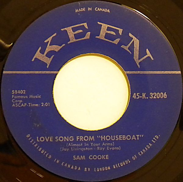 Sam Cooke - Win Your Love For Me (7", Single) (Near Mint (NM or M-)) - Image 2