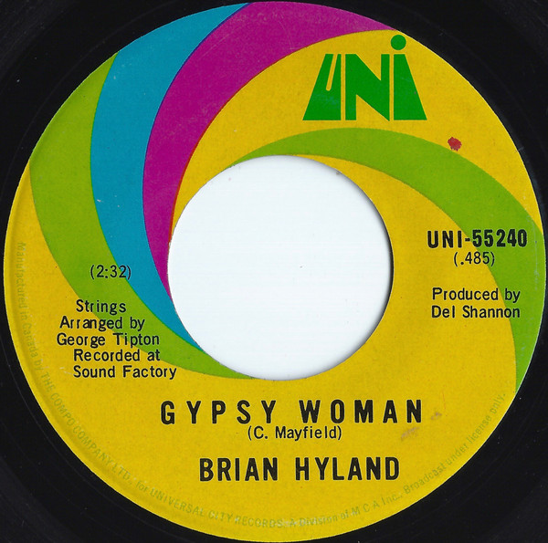 Brian Hyland - Gypsy Woman (7", Single) (Near Mint (NM or M-))