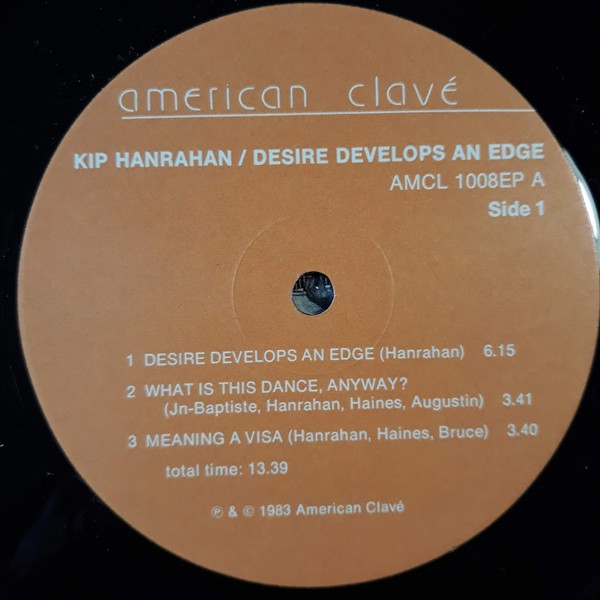 Kip Hanrahan - Desire Develops An Edge (LP, Album + 12", EP) (Near Mint (NM or M-)) - Image 3