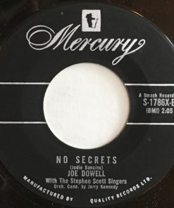 Alternative view of Joe Dowell - Poor Little Cupid / No Secrets (7", Single) (Near Mint (NM or M-))