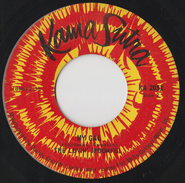 The Lovin' Spoonful - You Didn't Have To Be So Nice (7", Single) (Near Mint (NM or M-)) - Image 2