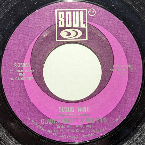 Gladys Knight And The Pips - Friendship Train (7", Styrene, Mon) (Near Mint (NM or M-)) - Image 2