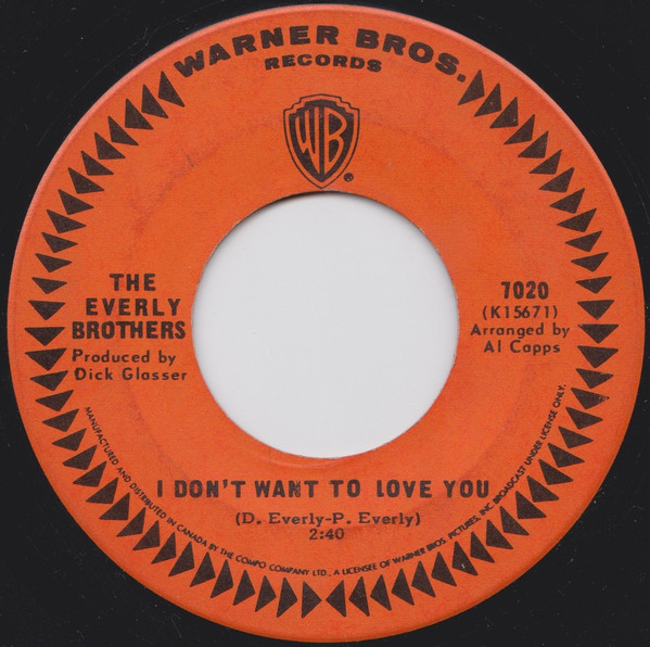 The Everly Brothers* - Bowling Green (7", Single) (Very Good Plus (VG+)) - Image 2