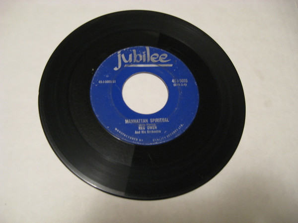 Reg Owen And His Orchestra - Manhattan Spiritual / Ritual Blues (7", Single) (Very Good (VG))