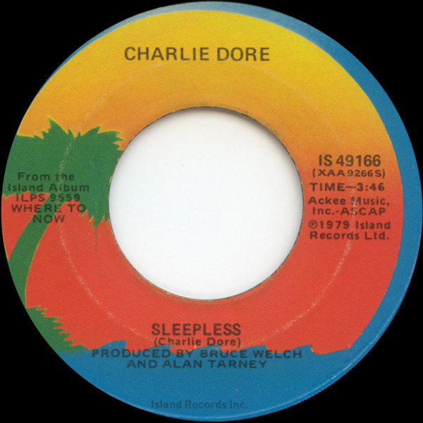 Charlie Dore - Pilot Of The Airwaves / Sleepless (7", Spe) (Near Mint (NM or M-)) - Image 2