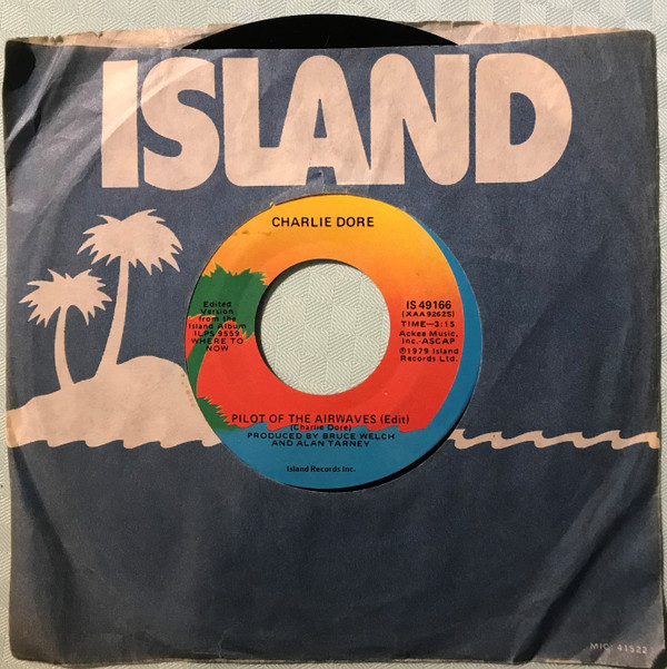 Charlie Dore - Pilot Of The Airwaves / Sleepless (7", Spe) (Near Mint (NM or M-)) - Image 3