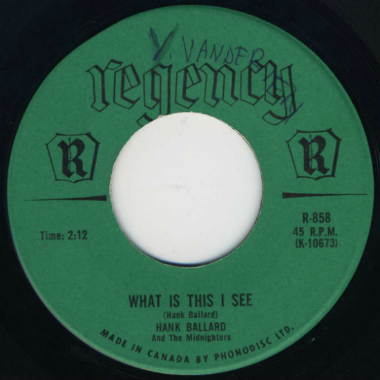 Hank Ballard And The Midnighters* - What Is This I See / The Continental Walk (7", Single) (Fair (F))