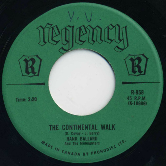 Hank Ballard And The Midnighters* - What Is This I See / The Continental Walk (7", Single) (Fair (F)) - Image 2