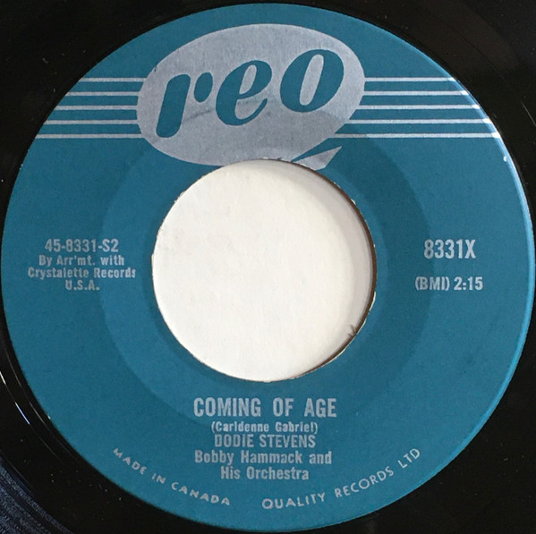 Dodie Stevens - Pink Shoe Laces (7", Single) (Near Mint (NM or M-)) - Image 2
