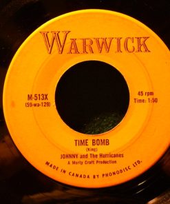 Alternative view of Johnny And The Hurricanes - Reveille Rock / Time Bomb (7", Single) (Good Plus (G+))