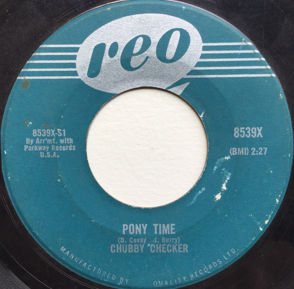 Chubby Checker - Pony Time (7", Single) (Near Mint (NM or M-))