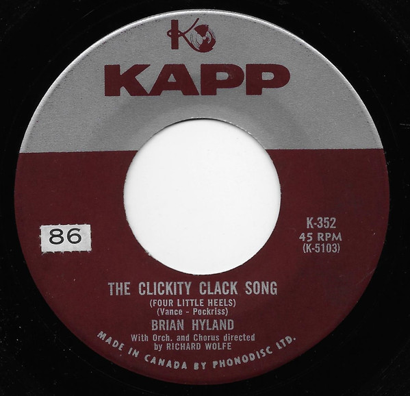 Brian Hyland - That's How Much (7") (Very Good (VG)) - Image 2