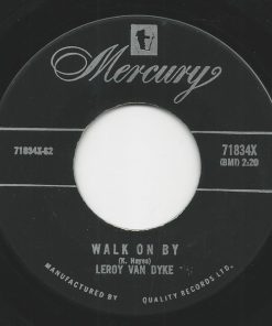 Leroy Van Dyke - Walk On By (7", Single) (Near Mint (NM or M-))