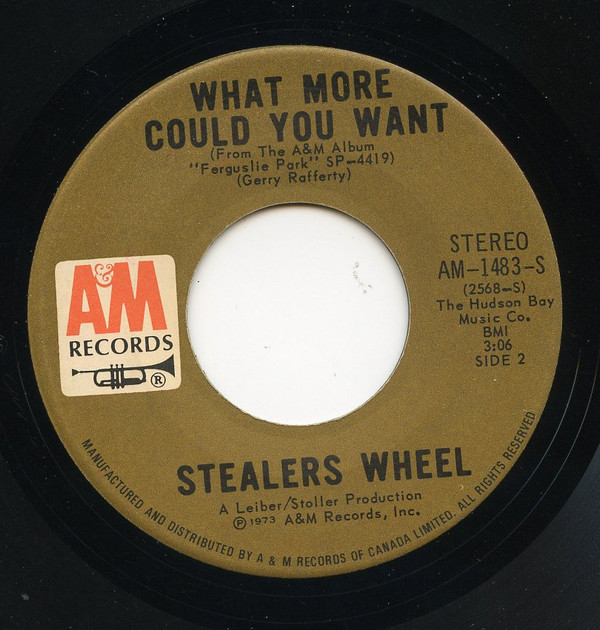 Stealers Wheel - Star / What More Could You Want (7", Single) (Very Good Plus (VG+)) - Image 4