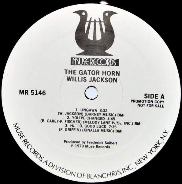 Willis Jackson - The Gator Horn (LP, Album, Promo) (Near Mint (NM or M-)) - Image 5